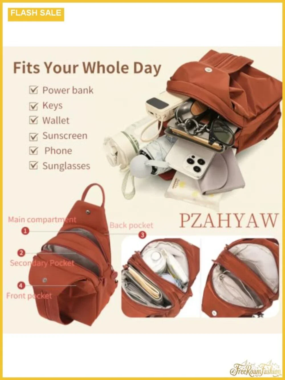 3-in-1 Convertible Waterproof Nylon Travel Tote Backpack, Anti-Theft,